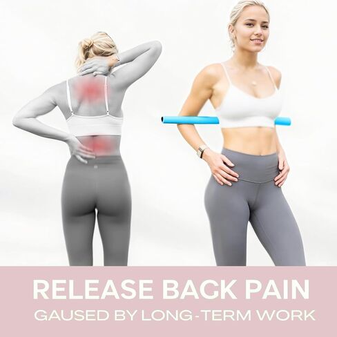 Posture Corrector Yoga Cross Stick -Yoga Stick Posture Corrector- Back Pain Relief for Men Women - Stretcher and Straightener for Upper and Lower Back -Back Straightener Posture Corrector in Saudi Arabia