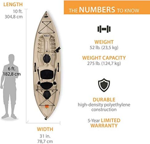 Lifetime Tamarack Angler 100 Fishing Kayak in Kuwait