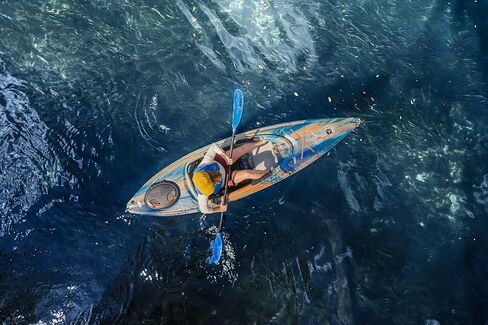 Pelican Argo 100XR - Premium Sit-in Recreational Kayak - Lightweight one Person Kayak - 10 ft in Saudi Arabia