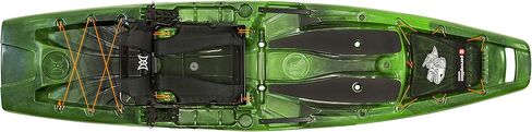 Perception Kayaks Outlaw 11.5 | Sit on Top Fishing Kayak | Fold Away Lawn Chair Seat | 4 Rod Holders | Integrated Tackle Trays | 11' 6" in Kuwait