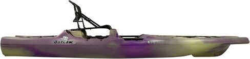 Perception Kayaks Outlaw 11.5 | Sit on Top Fishing Kayak | Fold Away Lawn Chair Seat | 4 Rod Holders | Integrated Tackle Trays | 11' 6" in Kuwait