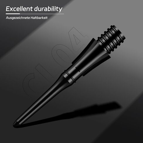 CyeeLife 2BA Thread Soft Tip Dart Points - Plastic Dart Tips - 1000 Pack Premium Replacement Dart Accessories in Kuwait