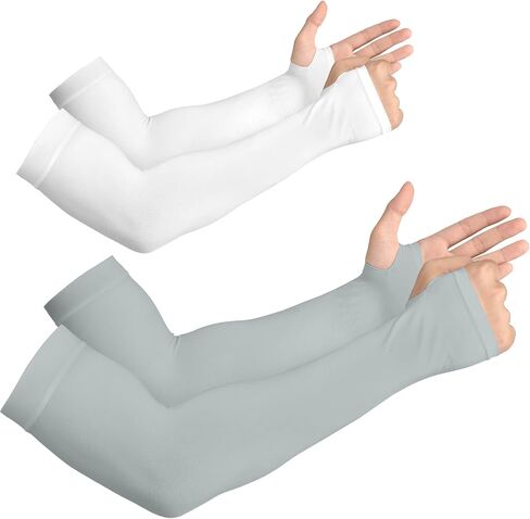 YESLIFE UV Sun Protection Arm Sleeves for Men & Women,UPF 50 Cooling Sports Sleeve in Kuwait