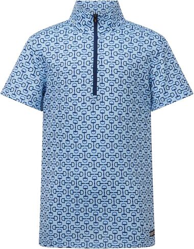 Kerrits Kids Breeze Ice Fil Short Sleeve Equestrian Shirt – Lightweight Cooling Horse Riding Top, Great for Summer Camp in Kuwait
