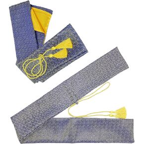 2pcs سيف كيس 51 بوصة حرير الاصطناعية كاتانا كيس سيف الغلاف الحمل لسيوف الساموراي in Kuwait