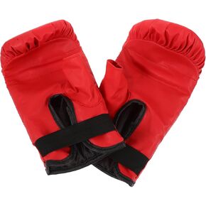 1PAIR التدريب المحمول قفازات السجال للملاكمة قفازات كيك بوكسينغ للرجال للنساء والتصميم المريح والارتداء لتحسين الأداء والإصابة in Kuwait