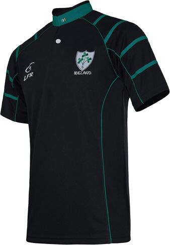 Malham USA Ireland Rugby Jersey مع نسيج تنفس - كم قصيرة - ملائمة كلاسيكية in Kuwait