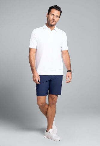 Ibkul athleisure ارتداء أشعة الشمس واقية upf 50+ icefil تبريد الأكمام البولو (الملاءمة الحديثة) -94199 in Saudi Arabia