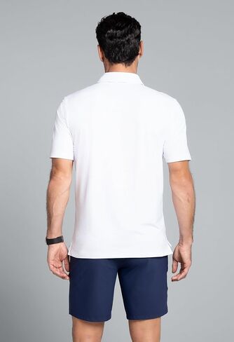 Ibkul athleisure ارتداء أشعة الشمس واقية upf 50+ icefil تبريد الأكمام البولو (الملاءمة الحديثة) -94199 in Saudi Arabia