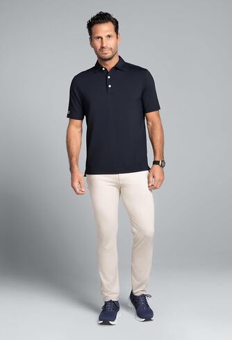 Ibkul athleisure ارتداء أشعة الشمس واقية upf 50+ icefil تبريد الأكمام البولو (الملاءمة الحديثة) -94199 in Saudi Arabia