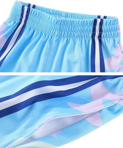 Girls Basketball Jersey Shirt and Shorts Sports Uniform Set Sportwear in Kuwait