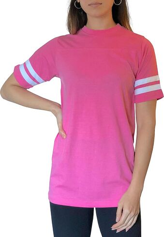 ILTEX Adult & Kids Crew Neck Short Sleeve Stripes T-Shirt Sportswear Jersey in Kuwait