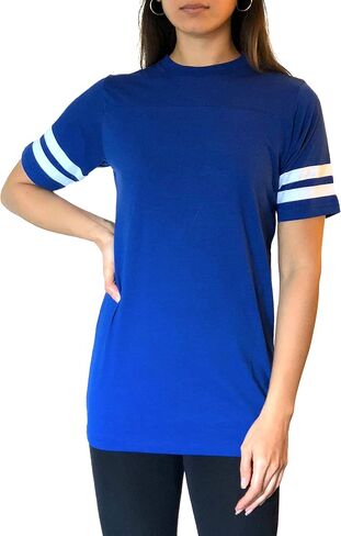 ILTEX Adult & Kids Crew Neck Short Sleeve Stripes T-Shirt Sportswear Jersey in Kuwait