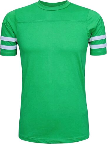 ILTEX Adult & Kids Crew Neck Short Sleeve Stripes T-Shirt Sportswear Jersey in Kuwait
