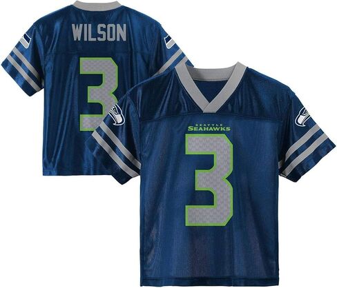 Russell Wilson Seattle Seahawks Navy Blue Home Player Jersey Kids in Saudi Arabia