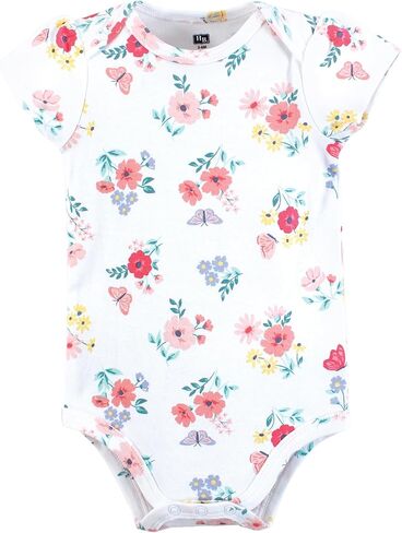 Hudson Baby Infant Girl Cotton Bodysits ، Valentine Hearts ، 12-18 شهرًا in Saudi Arabia
