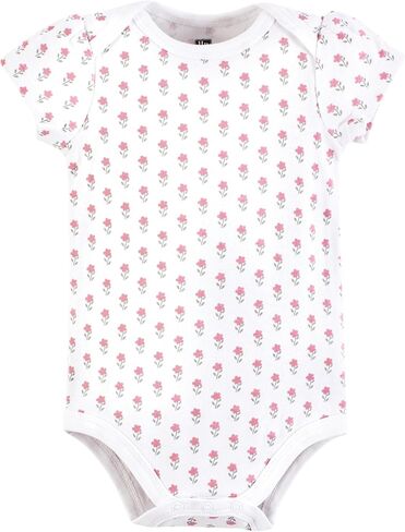 Hudson Baby Infant Girl Cotton Bodysits ، Valentine Hearts ، 12-18 شهرًا in Kuwait
