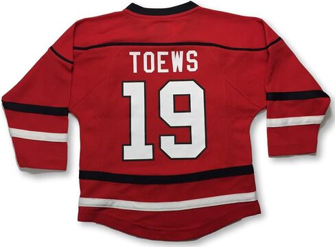 Jonathan Toews Chicago Blackhawks Youth Red Player Stripe Fashion Jersey in Kuwait