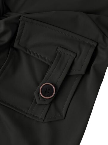 Avanova Women Faux Leather Butt Lifting Leggings Flare High Waist Sexy Bell Bottom Pants in Saudi Arabia