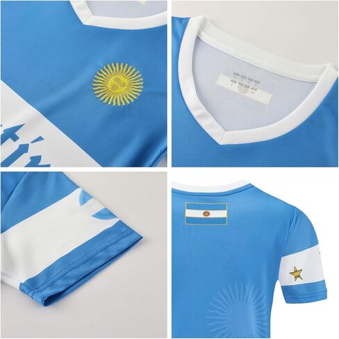 Women Soccer Jersey Sports Fans Outdoor T-Shirts Athletic Slim Fit Activewear Tee Soccer Shirt in Saudi Arabia