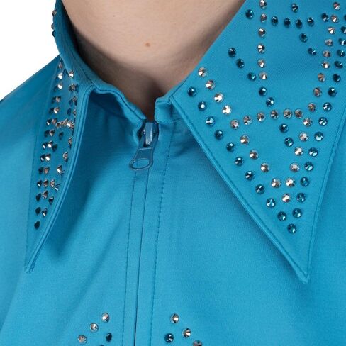Schneiders Ladies Jessie Crystal Western Show Shirt | Sparkling Rhinestone Detail | 4-Way Stretch Fabric for Comfort in Saudi Arabia