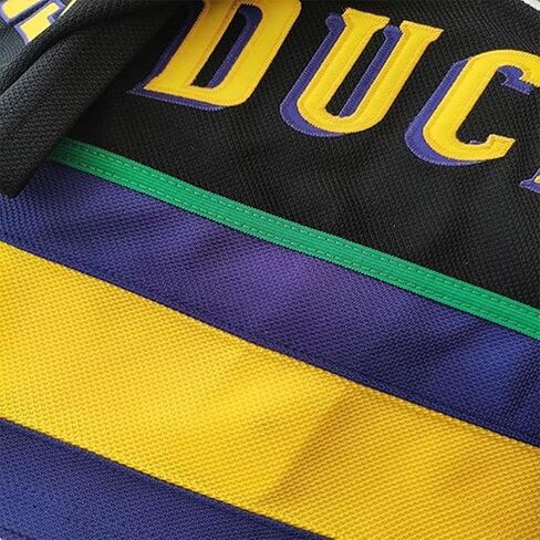 Adam Banks #99 Mighty Ducks Jersey – 90s Movie Ice Hockey Shirt, Stitched Letters, Throwback Costume for Men & Women, S–5XL in Saudi Arabia