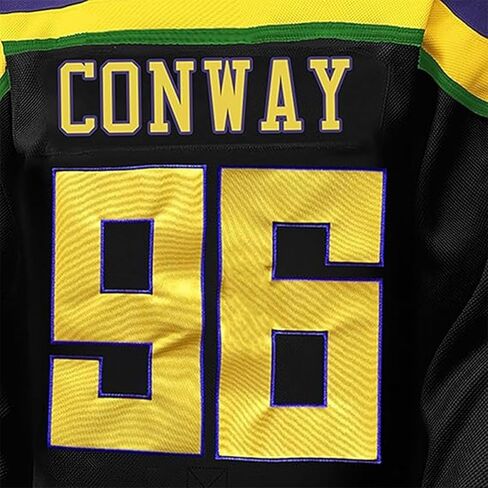 Charlie Conway #96 Duck Hockey Jersey – 90s Throwback Shirt with Stitched Letters, Adult Sizes S–5XL in Kuwait