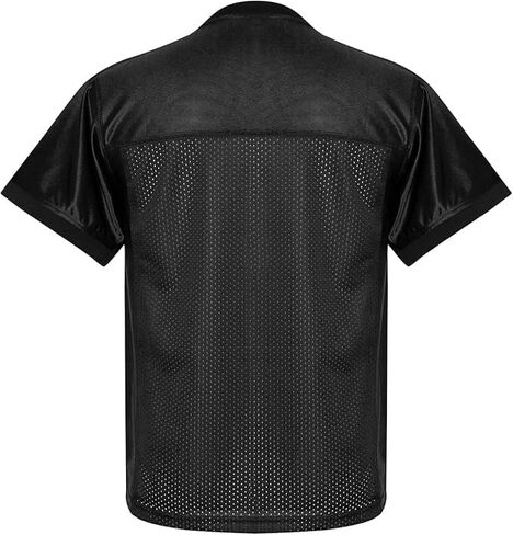 Youth Blank Football Jersey Athletic Football Practice Jersey Hip Hop Sports Shirt for Kids in Kuwait