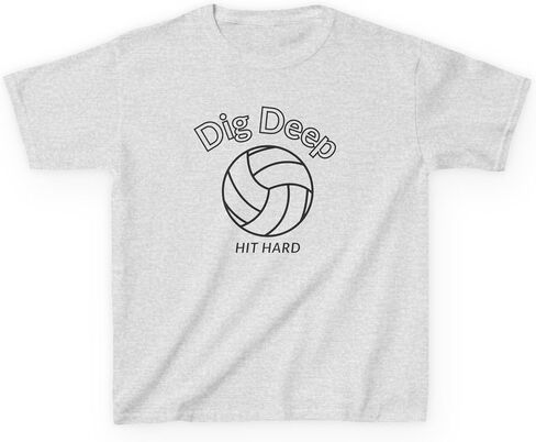 Youth Volleyball Tee Dig Deep, Hit Hard in Saudi Arabia