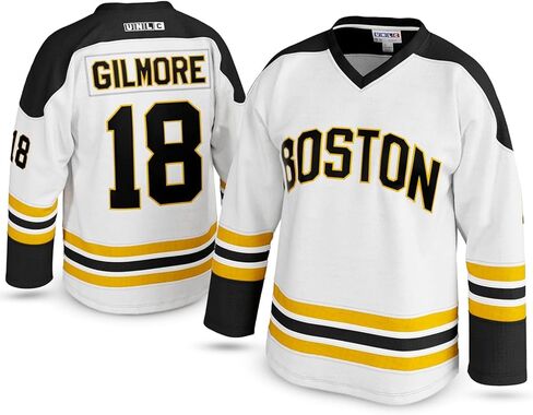Happy Gilmore #18 Kids Hockey Jersey – 90s Comedy-Inspired Throwback, Stitched Letters, Youth Sizes S–XL in Saudi Arabia