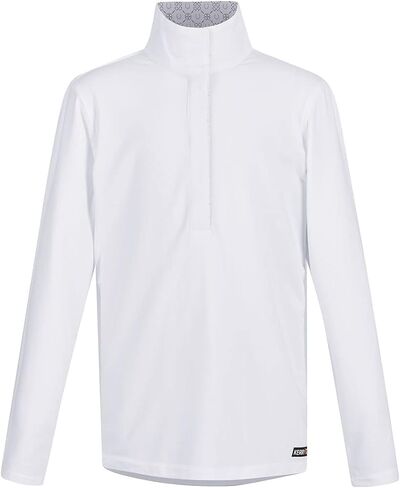 Kerrits Kids Encore Long Sleeve English Show Shirt – Lightweight Kids Equestrian Competition Shirt, Great for Horse Shows in Saudi Arabia