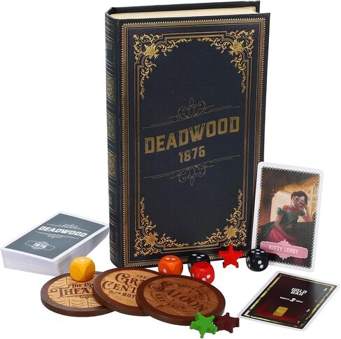 Facade Dark Cites Series Board Game of Strategy, Deceit, and Luck - Card Game for Teens Adults and Family - Deluxe Deadwood 1876 in Kuwait