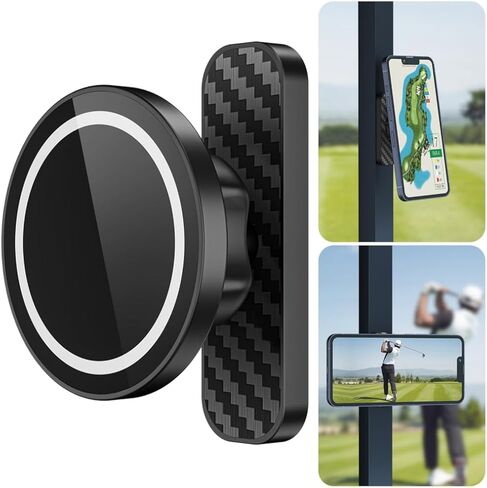حامل الهاتف المغناطيسي Golf Cart متوافق مع Magsafe iPhone و Android يناسب Ezgo ، و Club Car ، و Yamaha ، و Icon ، و Golf Carts Excesssories للرجال لاعبي الغولف in Kuwait