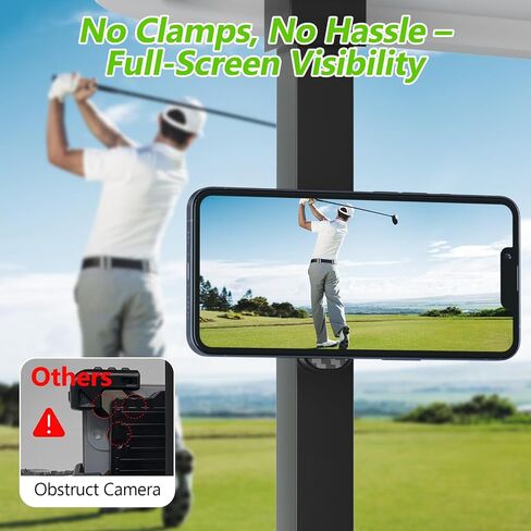 حامل الهاتف المغناطيسي Golf Cart متوافق مع Magsafe iPhone و Android يناسب Ezgo ، و Club Car ، و Yamaha ، و Icon ، و Golf Carts Excesssories للرجال لاعبي الغولف in Kuwait