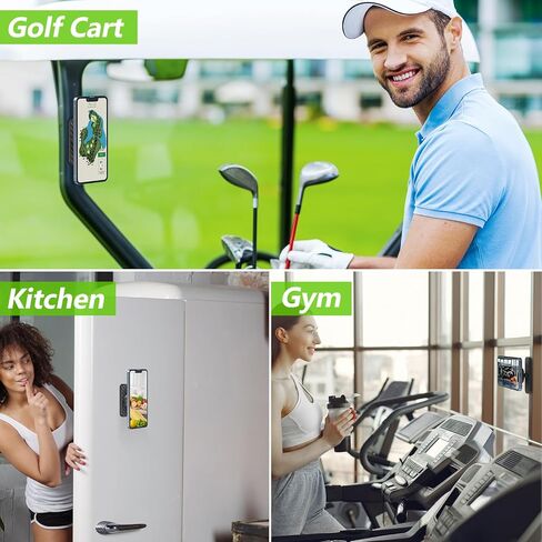 حامل الهاتف المغناطيسي Golf Cart متوافق مع Magsafe iPhone و Android يناسب Ezgo ، و Club Car ، و Yamaha ، و Icon ، و Golf Carts Excesssories للرجال لاعبي الغولف in Kuwait