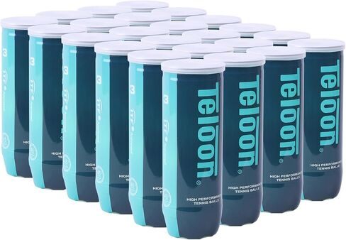 Teloon Championship Tennis Balls - Extra Duty - Regular Duty Felt Pressurized Tennis Balls in Saudi Arabia