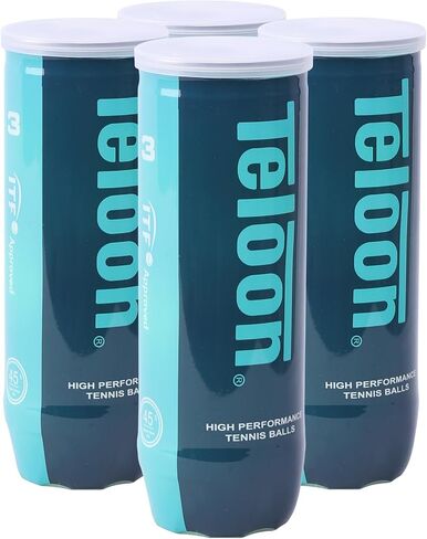 Teloon Championship Tennis Balls - Extra Duty - Regular Duty Felt Pressurized Tennis Balls in Saudi Arabia