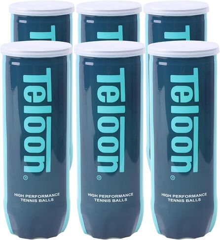 Teloon Championship Tennis Balls - Extra Duty - Regular Duty Felt Pressurized Tennis Balls in Saudi Arabia