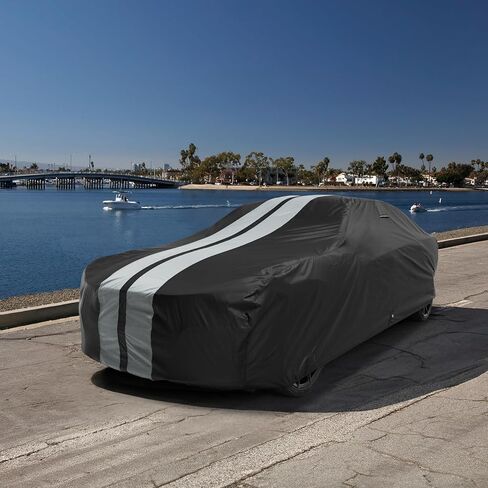 iCarCover Premium Car Cover for 1970-1972 Chevy Monte Carlo Heavy Duty Waterproof All-Weather Automobiles Custom Fit Indoor Outdoor UV Snow Protection Covers with Straps and Bag in Kuwait