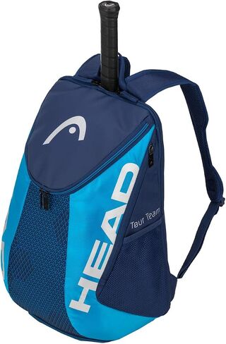 رئيس فريق TEAL TEAL TENNIS Backpack 2 RACQUET Carning Bag W/PATDED COTTER COMBARTMENT PROTPARTMENT - Black/Gray. in Kuwait