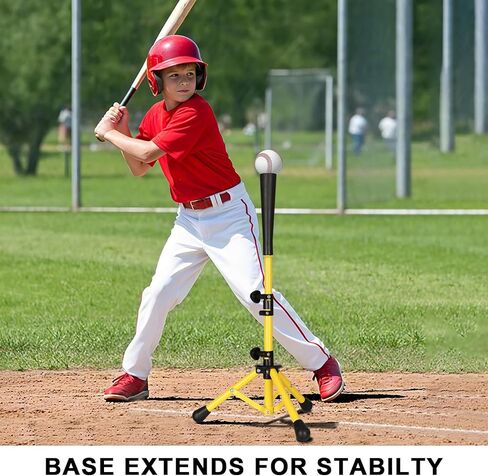 Baseball Tee for Kids,Batting Tee,Softball Tee,Youth Hitting Tee,Teeball Tee,Travel Tee,Easy Adjustable Height in Kuwait