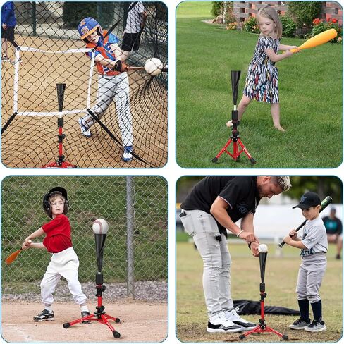 Baseball Tee for Kids,Batting Tee,Softball Tee,Youth Hitting Tee,Teeball Tee,Travel Tee,Easy Adjustable Height in Saudi Arabia