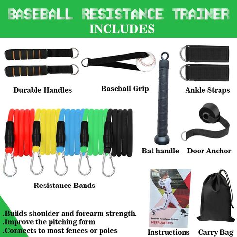 Baseball Resistance Bands for Pitchers – Pro-Grade Arm Strength & Pitching Bands in Saudi Arabia