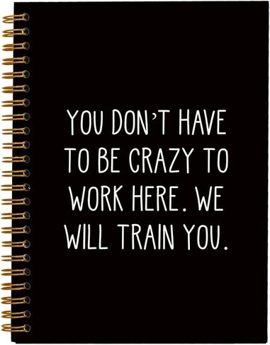 Funny Office Notebooks for Work, Sarcastic Gifts for Coworkers, I'm Sorry I Offended You By Using Facts And Logic Sign, Funny Journal, Work Humor Gifts, Hardcover Spiral Notebook 5.5 x 8.3 in Saudi Arabia