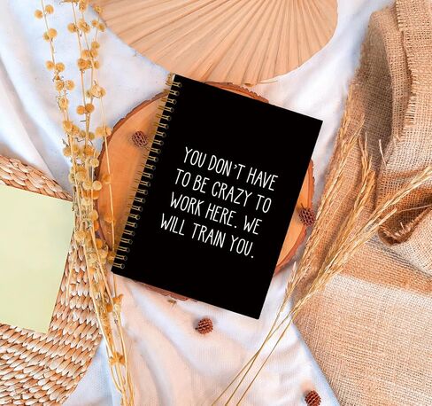 Funny Office Notebooks for Work, Sarcastic Gifts for Coworkers, I'm Sorry I Offended You By Using Facts And Logic Sign, Funny Journal, Work Humor Gifts, Hardcover Spiral Notebook 5.5 x 8.3 in Saudi Arabia