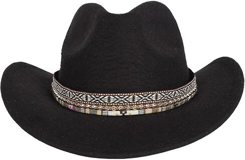 Cowboy Hat Bands for Men Women, Leather Hatbands Belt for Cowboy/Western/Fedora/Cowgirl Hats in Saudi Arabia