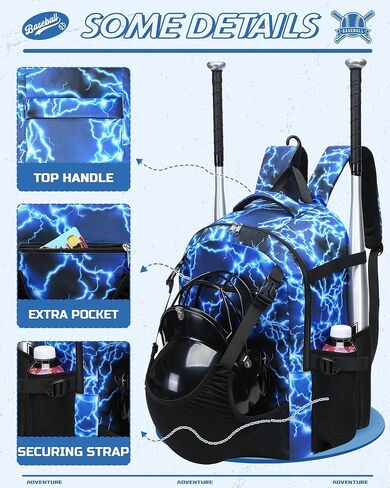 Baseball Softball Backpack for Kids Boys Girls 6-8 8-12 12-14 Large Youth Bat Bag for Gear Storage Baseball Softball Tball Equipment Back Pack with Separate Shoe Bag in Kuwait