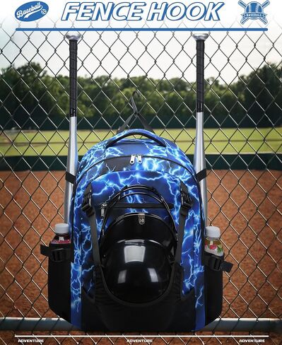 Baseball Softball Backpack for Kids Boys Girls 6-8 8-12 12-14 Large Youth Bat Bag for Gear Storage Baseball Softball Tball Equipment Back Pack with Separate Shoe Bag in Kuwait