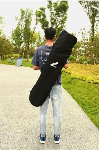 محمول 46 بوصة Longboard لوحة الرقص حقيبة ظهر | لوحة الحمل Longboard | محترف للمبتدئين اللاعبين Longboard | تصميم للجنسين للرجال والنساء والشباب والكبار in Kuwait