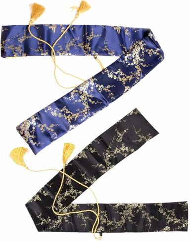 2pcs Sword Bag 51inch Synthetic Silk Katana Bag Sword Cover Carrying Case For Samurai Swords in Saudi Arabia